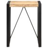 Mesa de jantar 60x60x75 cm madeira de mangueira áspera maciça - Image 2