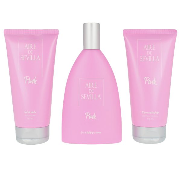 AIRE DE SEVILLA PINK coffret 3 pz