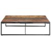 Mesa de centro 140x140x40 cm madeira recuperada maciça - Image 3