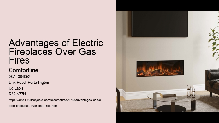 Wall-Mounted Electric Fireplaces: Space-Saving and Stylish