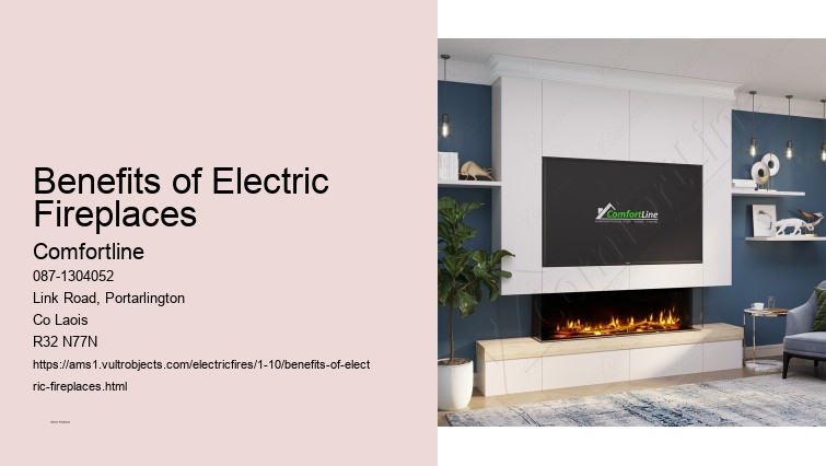 Low Maintenance of Electric Fireplaces Compared to Traditional Fireplaces