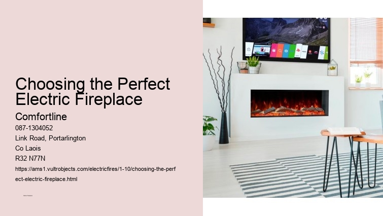 Voice-Activated Electric Fireplace Control