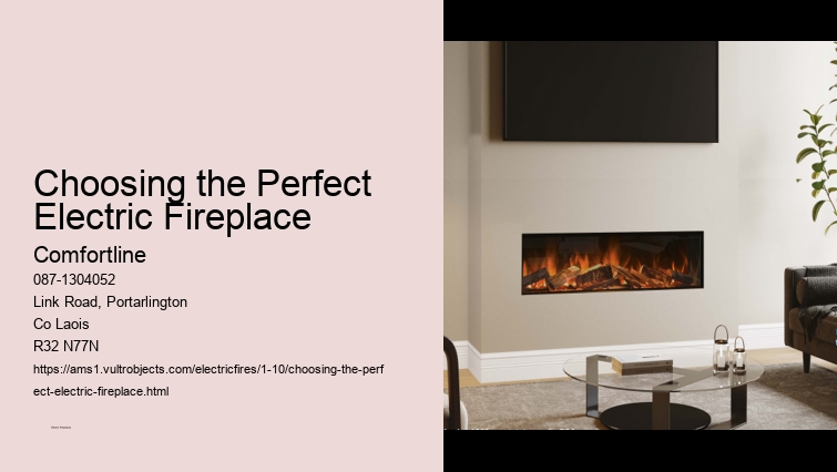 Inset Electric Fireplaces for a Seamless Look