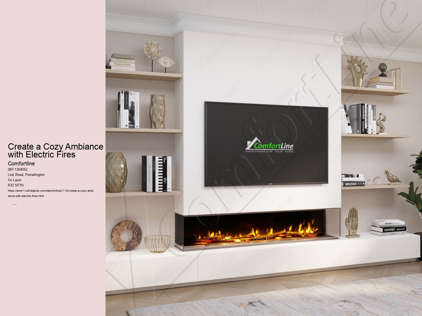 A Panoramic View: Three-Sided Electric Fireplaces