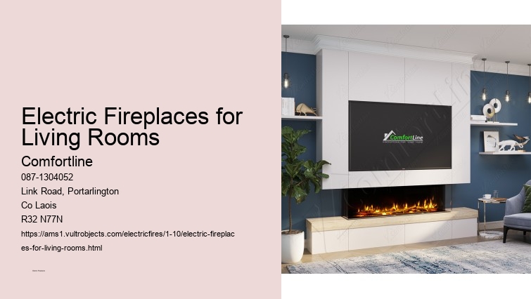 Wall-Mounted Electric Fireplaces: Space-Saving and Stylish