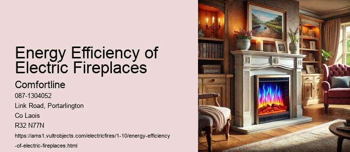 Low Maintenance of Electric Fireplaces Compared to Traditional Fireplaces