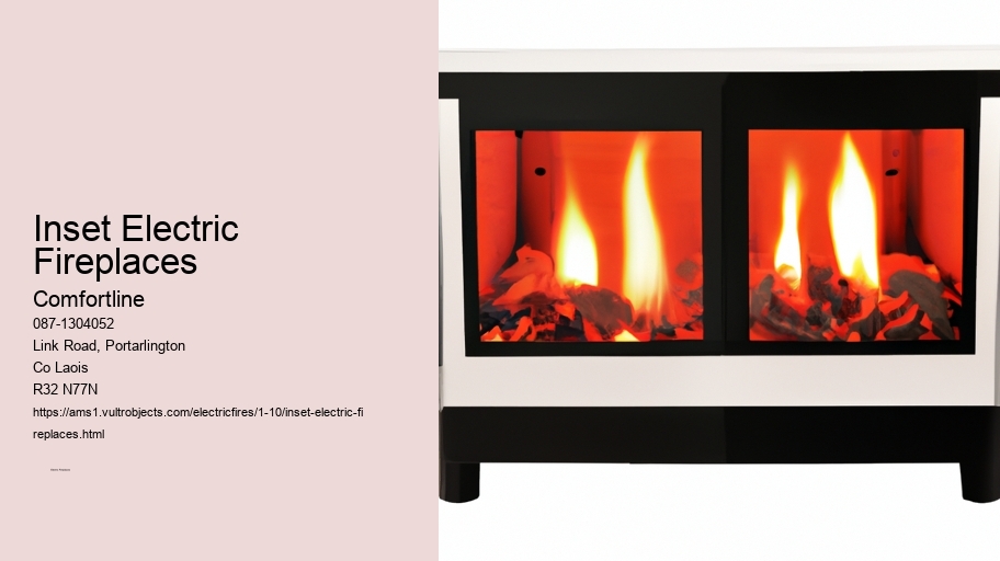 Inset Electric Fireplaces