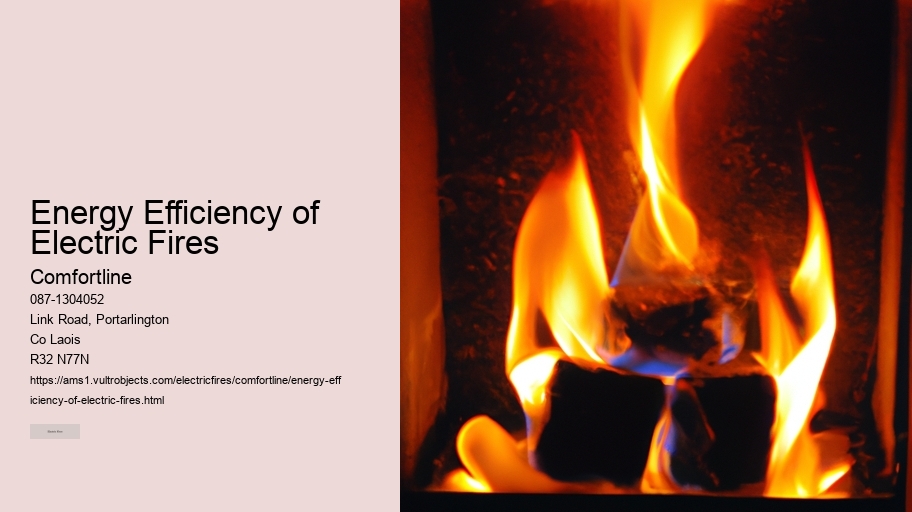 Energy Efficiency of Electric Fires