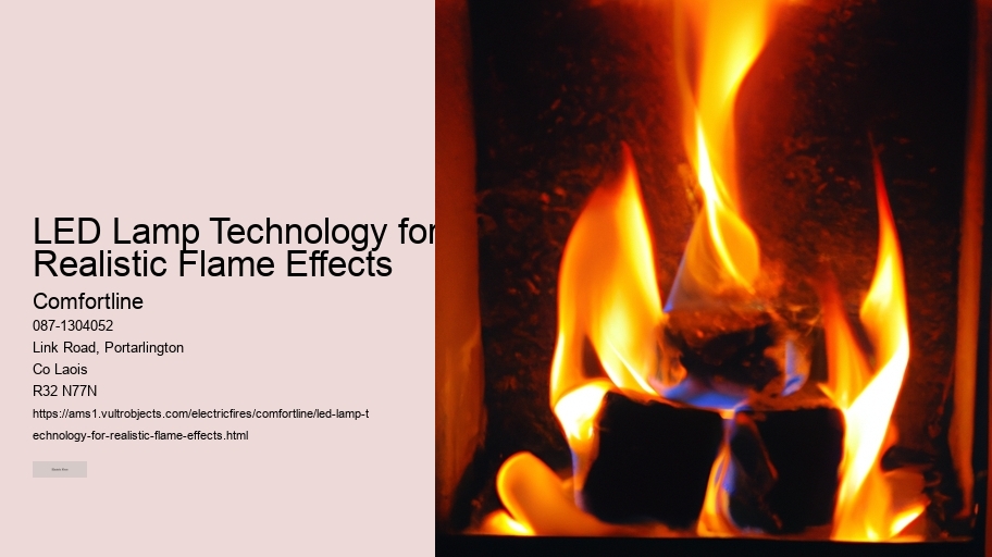 LED Lamp Technology for Realistic Flame Effects