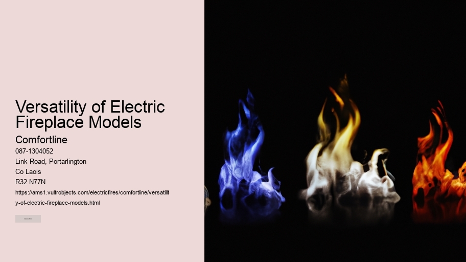 Versatility of Electric Fireplace Models