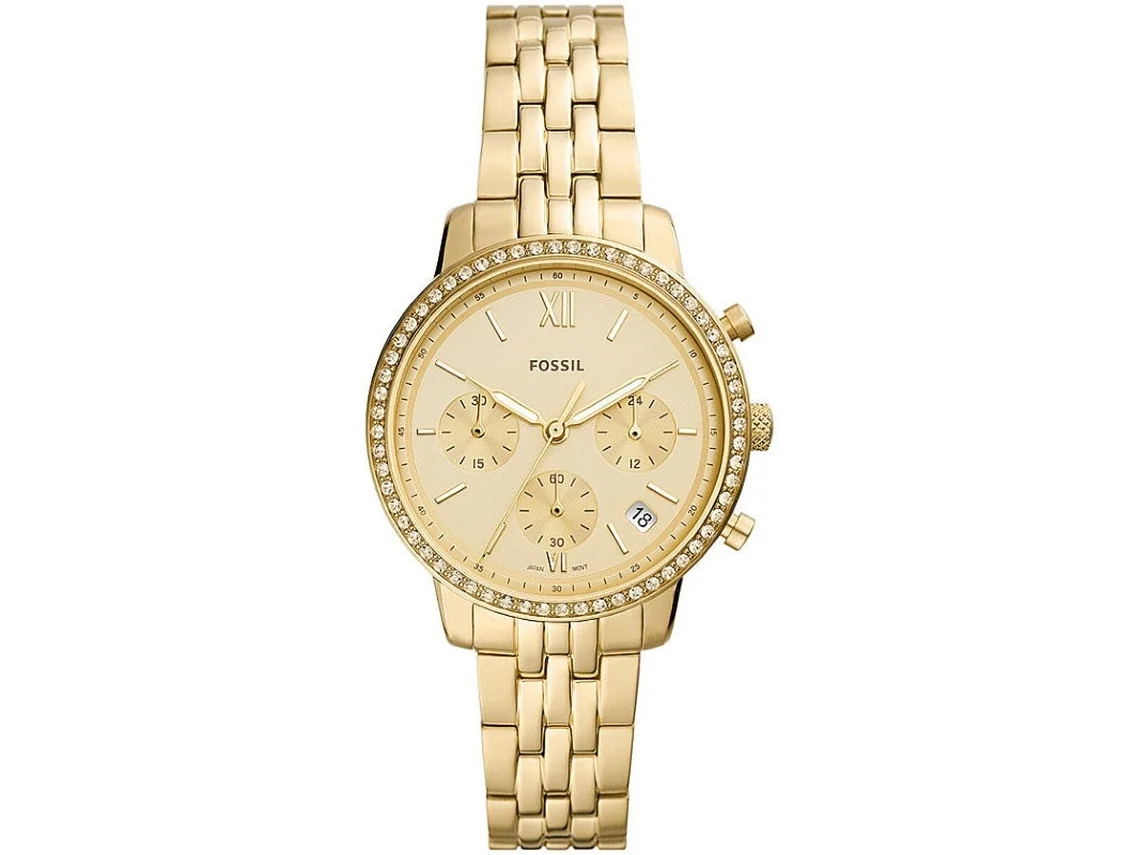 Relógio FOSSIL Neutra Chronograph Gold ES5219 Relógio FOSSIL Neutra Chronograph Gold ES5219