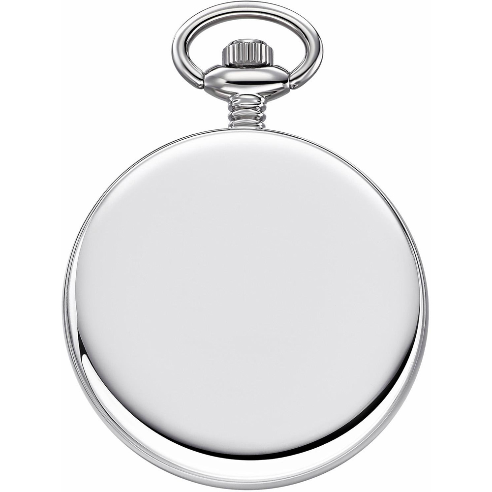 Relógio de bolso FESTINA Pocket F2019/1 prateado com caixa em aço polido e design clássico.