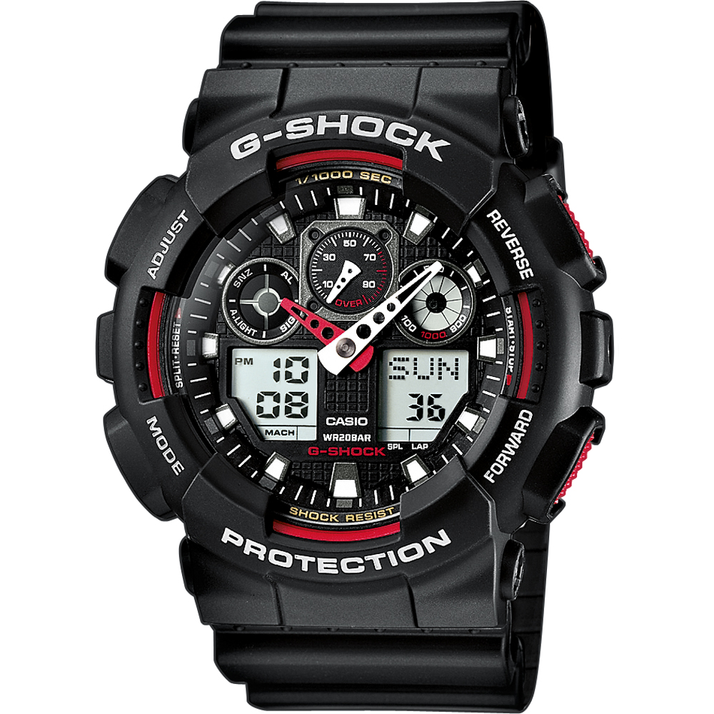 Relógio CASIO G-Shock GA-100-1A4ER Relógio CASIO G-Shock GA-100-1A4ER