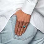 Anel TI SENTO 12187TQ/50