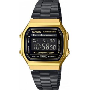 Relógio Casio Vintage A168WEGB-1B Retro Mirror