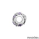 Conta PANDORA Purple Daisy