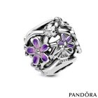 Conta PANDORA Purple Daisy