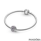 Conta PANDORA Purple Daisy