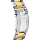 Relógio masculino JAGUAR Executive J862/1 com mostrador azul, bracelete dourada e cronógrafo