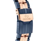 Relógio masculino JAGUAR Special Edition J810/1 azul com cronógrafo e bracelete em aço PVD