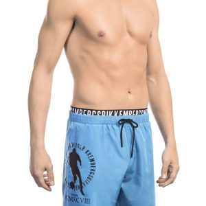 Bikkembergs Beachwear Roupa de banho BKK1MBM07_LIGHTBLUE