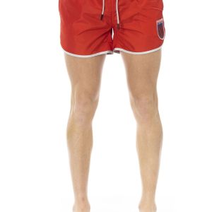 Bikkembergs Beachwear Roupa de banho BKK1MBS04_RossoRed