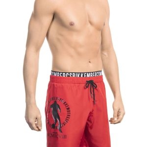 Bikkembergs Beachwear Roupa de banho BKK1MBM07_RED