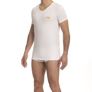 Cavalli Class Camiseta QXO03E_CLL1MTS04SI_WHITE