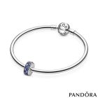 Conta PANDORA Blue Pavé