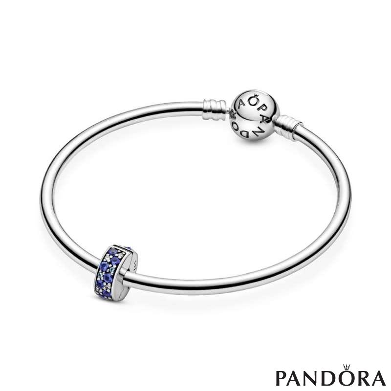 Conta PANDORA Blue Pavé