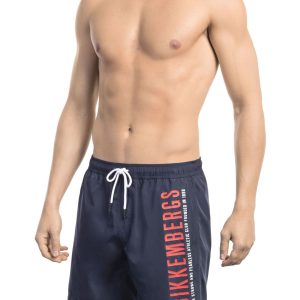 Bikkembergs Beachwear Roupa de banho BKK1MBM03_NAVY