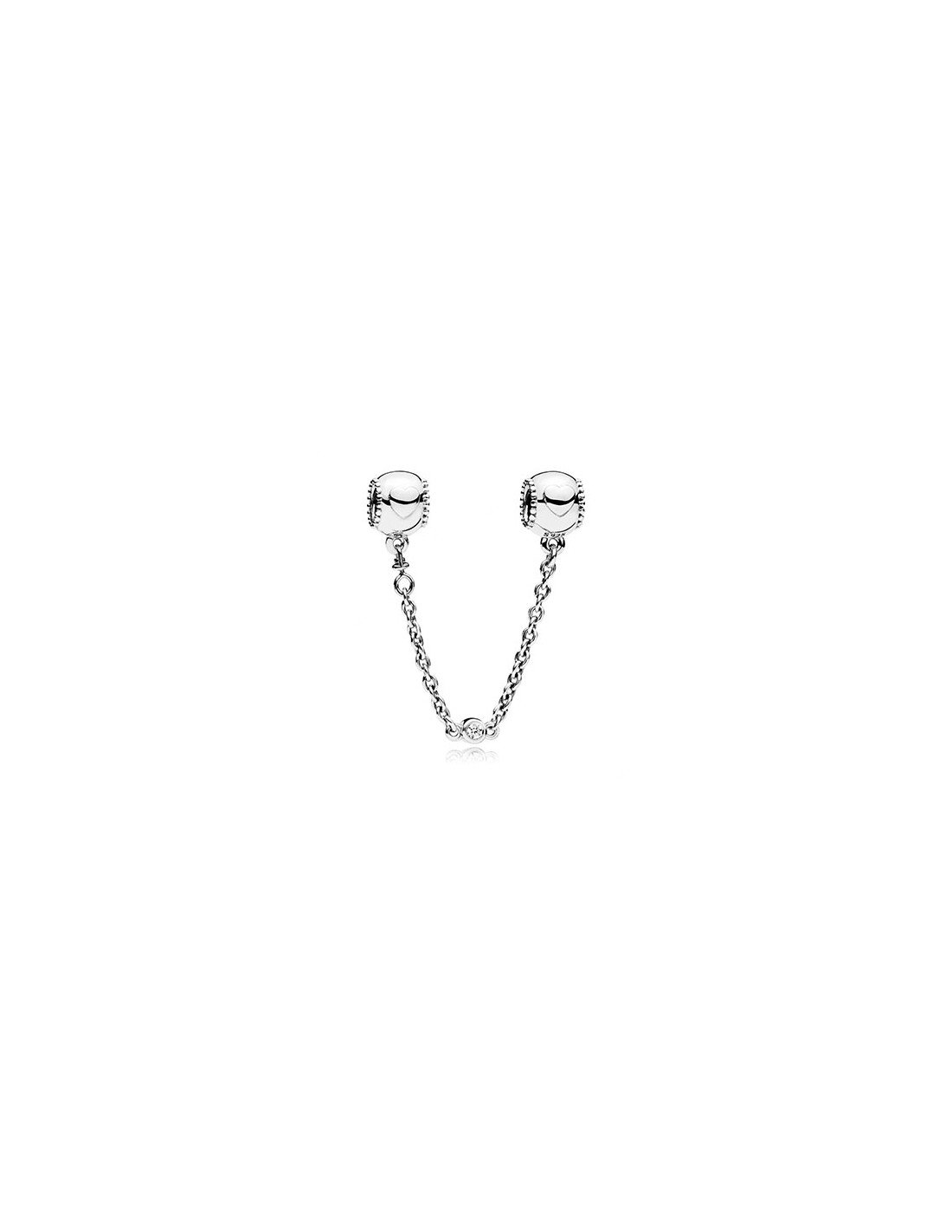 pandora-silver-safety-chain-hearts