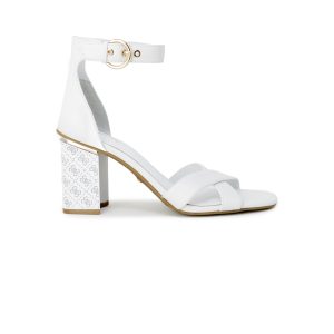 Guess Sandalia de salto com o logotipo modelo 348267