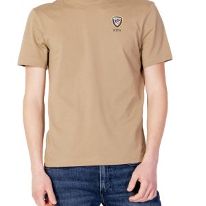 Blauer T-Shirt Homem - 348832