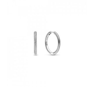 PAR DE BRINCOS PANDORA, PRATA 925