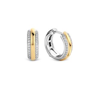 PAR DE BRINCOS TISENTO, PRATA 925