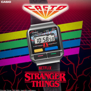 Relógio CASIO Vintage A120WEST-1AER Edgy - Stranger Things