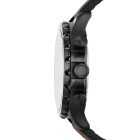 Relógio Masculino Fossil Nate JR1487 – Estilo Arrojado e Robusto O Relógio Fossil Nate JR1487 combina design militar, robustez e conforto, sendo ideal para homens que desejam um acessório marcante e funcional. Além disso, seu estilo versátil permite o uso tanto durante o dia quanto à noite. Design Imponente e Confortável A caixa redonda de 50 mm em aço preto confere presença e durabilidade ao relógio. Por outro lado, a bracelete em couro castanho proporciona conforto e ajuste perfeito ao pulso. Assim, o Nate JR1487 une resistência e estilo em um único acessório. Mostrador e Cronógrafo Funcional O mostrador castanho escuro destaca-se pelo design minimalista e elegante. Além disso, o relógio possui função cronógrafo, permitindo medir tempos com precisão e adicionando um toque esportivo ao visual sofisticado. Precisão e Movimentação O relógio funciona com movimento de quartzo analógico, garantindo precisão confiável na medição do tempo. Portanto, ele é ideal para quem valoriza pontualidade sem abrir mão do estilo. Resistência à Água O Nate JR1487 possui resistência à água de até 100 metros, permitindo banho, natação e atividades aquáticas leves. No entanto, não é recomendado para mergulho com garrafa ou esportes subaquáticos intensos. Principais Especificações do Fossil Nate JR1487 Movimento: Quartzo analógico Caixa: Aço inoxidável preto, 50 mm x 11 mm Bracelete: Couro castanho Mostrador: Castanho escuro Função: Cronógrafo Fecho: Fivela Resistência à água: Até 100 metros Estilo: Masculino, robusto e arrojado Por que escolher o Fossil Nate JR1487? O Relógio Masculino Fossil Nate JR1487 combina design militar, robustez e funcionalidade, tornando-se um acessório ideal para homens que apreciam estilo marcante e confiabilidade. Além disso, seu tamanho grande e visual arrojado destacam qualquer look com sofisticação. Conclusão Em resumo, o Fossil Nate JR1487 é um relógio masculino robusto, elegante e preciso, perfeito para complementar seu visual diário ou para ocasiões especiais. Portanto, invista neste modelo para unir estilo, durabilidade e praticidade.