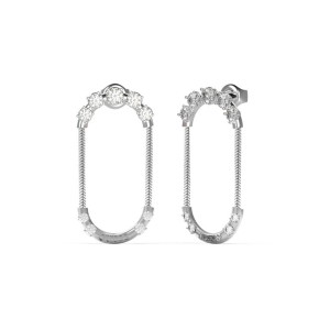PAR DE BRINCOS GUESS, AÇO