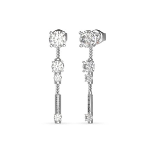 PAR DE BRINCOS GUESS, AÇO