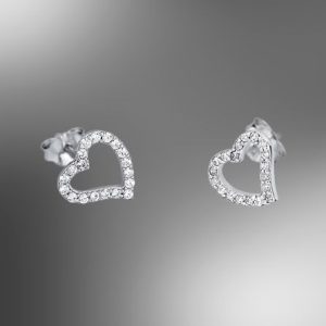 PAR DE BRINCOS LOTUS SILVER, PRATA 925