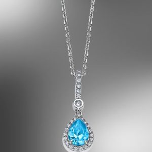 COLAR LOTUS SILVER, PRATA 925