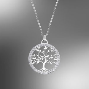 COLAR LOTUS SILVER, PRATA 925