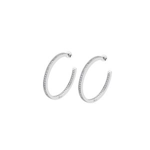 PAR DE BRINCOS LOTUS SILVER, PRATA 925