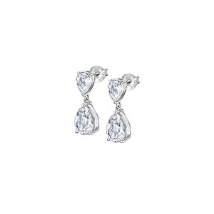 PAR DE BRINCOS LOTUS SILVER OUTLET, PRATA 925