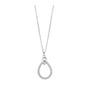 COLAR LOTUS SILVER, PRATA 925