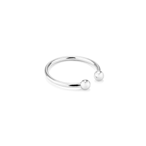 ANEL RADIANT BASICS BOLINHAS  PRATA 925