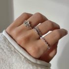 Anel 24KAE Peach Glow