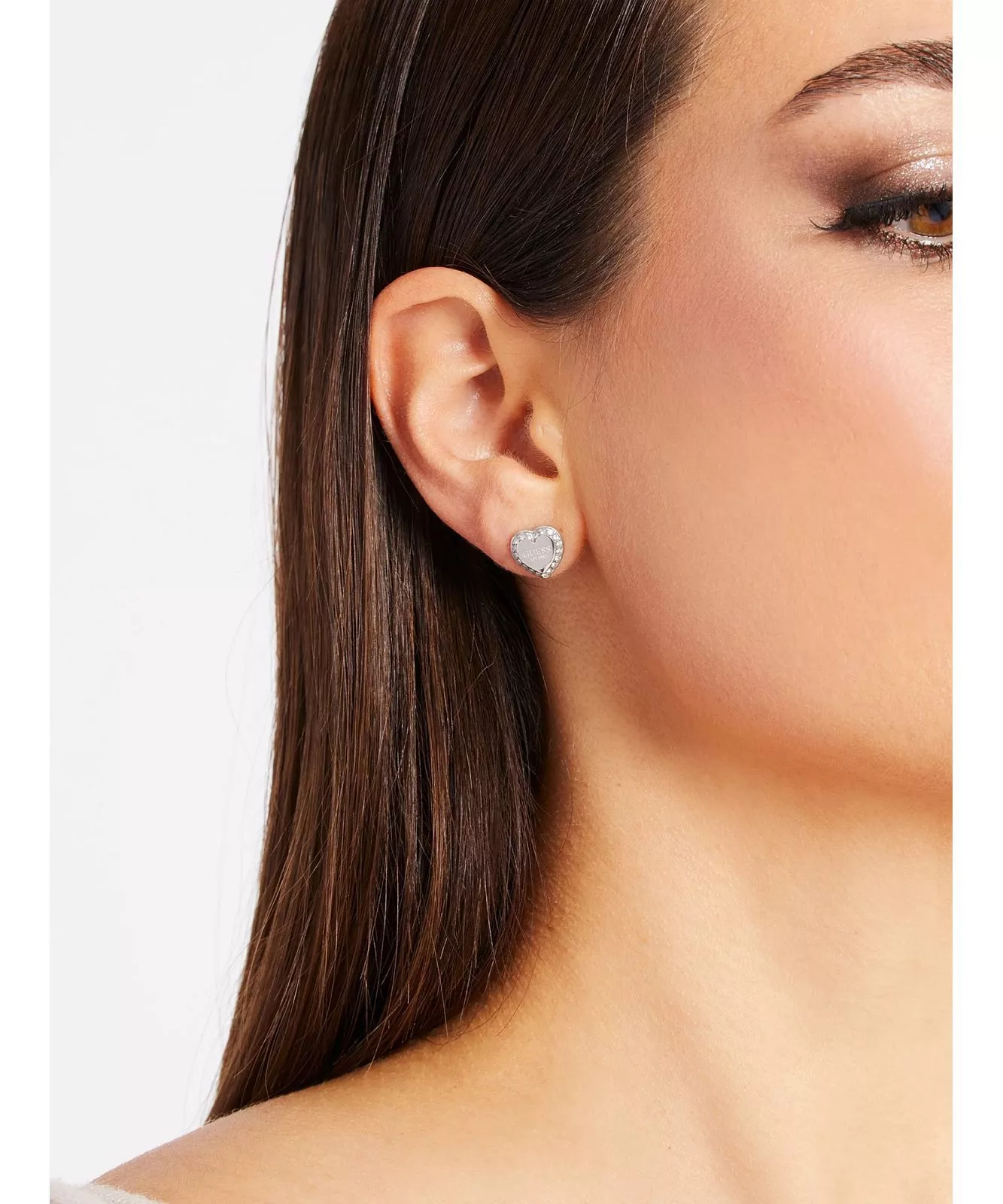 Brincos GUESS Fine Heart