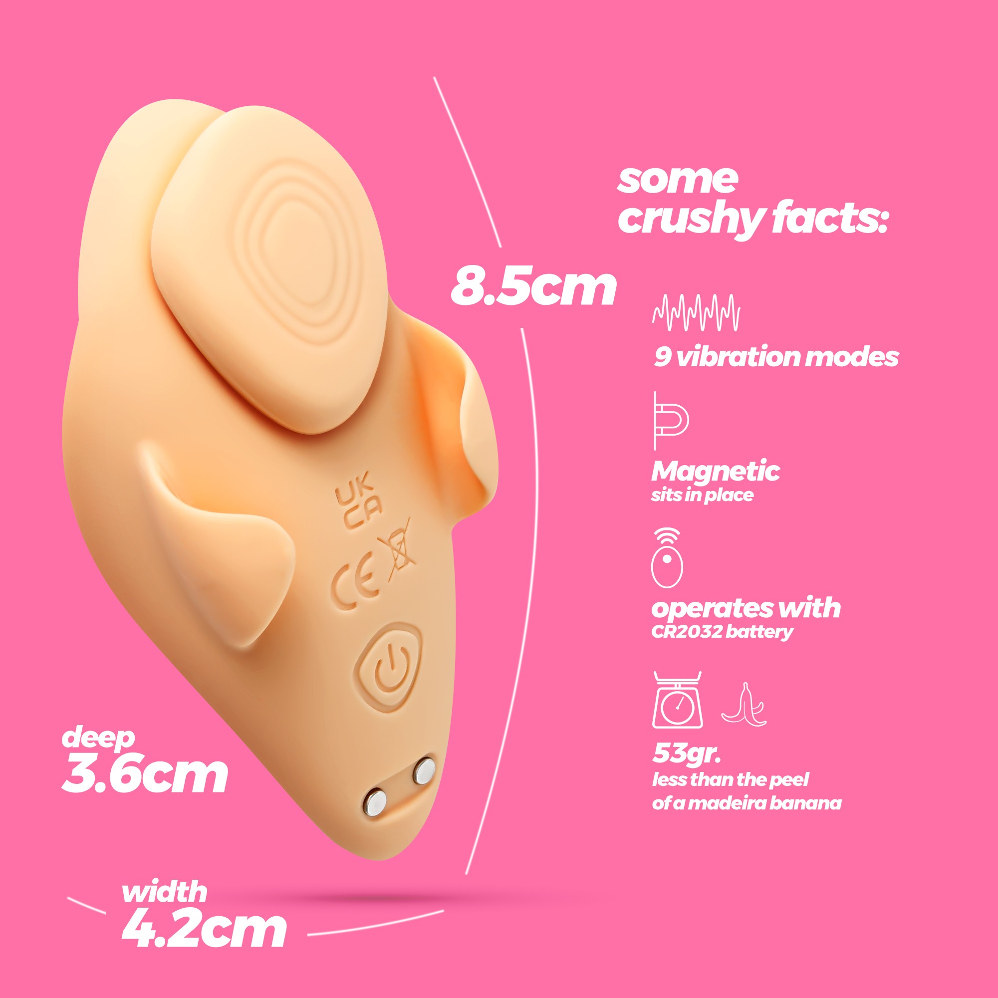 ATLANTIS VIBRADOR DE CUECA COM COMANDO À DISTÂNCIA CRUSHIOUS - Image 10